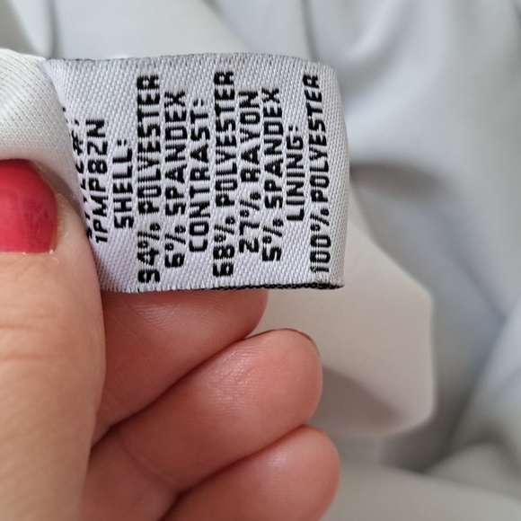 JAX Black/White Lined Dress. Size 8 - Picture 9 of 9